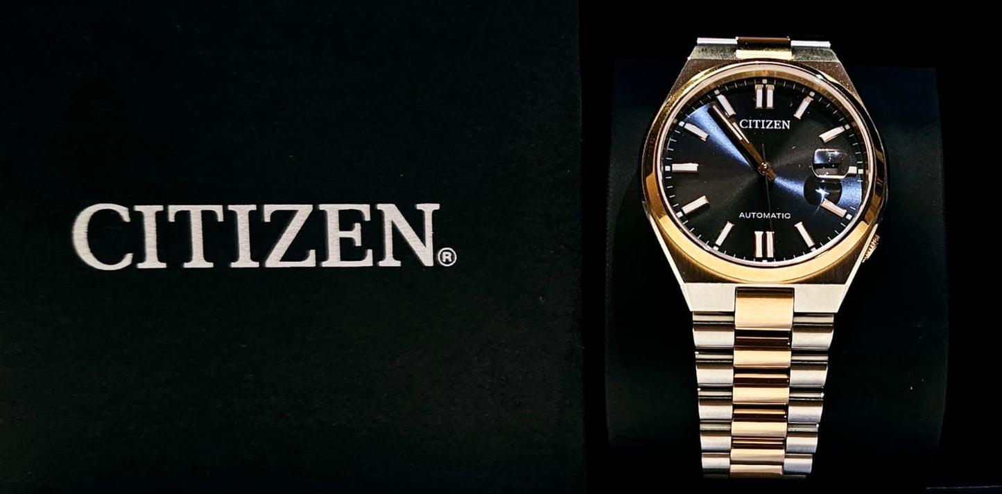 Citizen Tsuyosa - Black, Gold & Silver