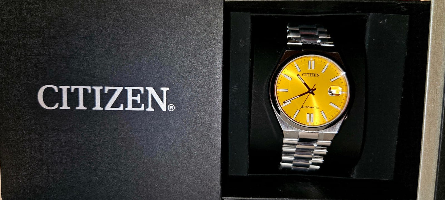 Citizen Tsuyosa - Yellow Dial