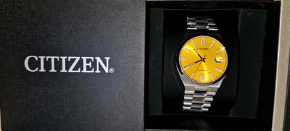 Citizen Tsuyosa - Yellow Dial